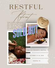 Load image into Gallery viewer, Restful Self-Care Retreat
